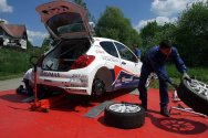 Rallye Český Krumlov: Test Peugeot Delimax Total Czech National Teamu